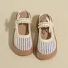 Medias Pantuflas Cerradas de Suela Gruesa para Mujer, Sandalias Perforadas de Moda Coreana Verano 2026, Ligeras, que Aumentan la Altura, Transpirables, con Diseño Hueco