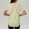Camisa Cubre-Traje Deportiva de Manga Corta 2026 con Espalda Descubierta, Secado Rápido, Versátil, Delgada, Transpirable, Camiseta de Yoga para Correr y Entrenamiento de Fitness