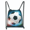 Equipo de Fútbol Baloncesto Paquete Mochila de Bolsillo Zapatillas de Entrenamiento Almacenamiento Gran Capacidad Estudiante Portátil Bolsa de Fútbol Almacenamiento para Estudiantes