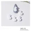 LZ Nueva Joyería de Circonita para Arte de Uñas Alas de Pegaso Perla Unicornio Oscuro Lazo Borla Material de Decoración de Uñas