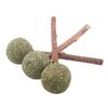 Chupetín de Hierba Gatera Jingxiu Bola de Pelo Palo Limpiador de Dientes para Gatos Soporte Hierba Gatera Natural Polygonum Karmicum Snacks para Gatos