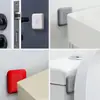 Adesivo anti-colisão com personagem de bênção de Ano Novo para maçanetas, batente de porta de silicone, almofada de porta para evitar batidas, almofada anti-colisão para móveis, batente de porta