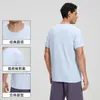 Camiseta Deportiva de Cuello Redondo para Hombre, Transpirable de Secado Rápido para Verano, Ropa para Correr, Fitness, Outdoor, Entrega Directa de Fábrica