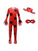 Disfraz de Halloween Nuevo Infantil de Una Pieza Estampado de Dibujos Animados Ropa de Actuación para Niña Ropa de Cosplay de Animal Mariquita