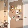 Ursinho Feltro Quadro de Feltro Adesivos de Parede Autoadesivos Decoração de Jardim de Infância Parede de Fundo Quarto Sala de Estar Parede de Fotos Quadro de Mensagens