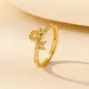 Yuebao Jewelry Anillo Abierto de Plata de Ley S925 Sección de Bambú Moneda de Cobre Nuevo Estilo Chino Tendencia Nacional Atracción de Riqueza Versátil Anillo de Plata de Alto Perfil
