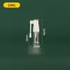 10 20 30 50ml Frasco Spray Transparente Frasco Spray de Névoa Fina com Rotação de 360 Graus Frasco Spray de Tromba de Elefante Médico