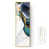 Nueva Pintura Decorativa de Entrada Estilo Chino Edición Vertical Tira Larga Mural Abstracto Lujo Ligero Moderno Pared de Pasillo Pasillo Pintura Colgante de Porcelana Cristal