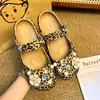 Zapatos de ballet con estampado de lunares estilo Ins, leopardo KT, accesorios para DIY, dijes de zapatos de moda y versátiles, hebillas decorativas para zapatos con agujeros