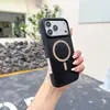 Funda para Teléfono Móvil Apple 17Promax Tres en Uno Anti-Caídas Cubierta Protectora Iphone16 Estuche Duro Magnético con Botón de IA