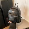 Mochila de Diseño Nicho Retro de Comercio Exterior para Mujer 2024 Nueva Moda Combinable Bolsa de Estudiante Mochila Pequeña Casual para Viaje