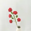 Rosas de Múltiples Cabezas # Lleno de Flores de Hilo # Serie de Ramos de Año Nuevo # Ramo de Flores Artificiales # Producto Terminado # Regalos