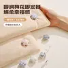 Nuevo Fijador de Colcha Espiga Flor de Ciruelo Aguja Invisible Sin Agujas Dispositivo Antideslizante Seguro Sin Marcas Clip para Funda de Edredón