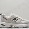 Putian Pura Original Estilo N 530 Prata-Branco Retrô Tênis Pai Casual Feminino Esportes ao Ar Livre Corrida Versátil Tênis de Casal Venda por Atacado