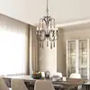 Luminária Pendente Criativa Estilo Country Americano Retro Francês Vintage para Sala de Estar, Sala de Jantar, Quarto, Hall de Entrada, Café e Iluminação de Pousada