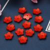 DIY Ácido Acético Poroso Flor de Cinco Pétalos Flor de Ciruelo Tazón Flor DIY Hecho a Mano Estilo Antiguo Pasador Tocado Joyería Accesorios