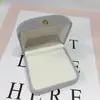 Caja de Joyería Caja Flotante Caja de Película de Plástico Caja de Regalo para Anillo Colgante Arete de Botón de Alta Gama
