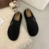 Zapatos Casuales para Mujer 2026 con Tacón Oculto Estilo Retro Nuevo para Personas Bajas Estilo Coreano Zapatos Casuales Nuevos de Piel Suave Temporada de Otoño