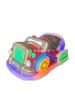 Puesto Cuadrado Comercial Coche Eléctrico Luminoso de Atracciones para Niños Motocicleta Biplaza Coche de Choque Go-Kart para Adultos