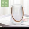 Vaso Transparente Simples Estilo Nórdico Ins Feng Shui Flores Vaso de Vidro para Decoração de Sala de Estar Decoração de Celebridade da Internet
