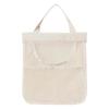 Bolsa de malla transpirable para colgar en la pared, para jengibre y ajo, de algodón y lino, de gran capacidad, resistente a la humedad, para colgar frutas y verduras.
