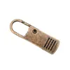 Cremallera de metal extraíble sin herramientas para bolsos, abrigos, ropa, zapatos y botas.