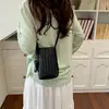 Bolso de teléfono de patrón tejido de moda transfronterizo, nuevo bolso pequeño simple de moda de verano 2026, bolso de hombro cruzado de alto valor estético
