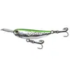 Cebo automático para microseñuelos para lance ultra largo, señuelo minnow de hundimiento lento con placa metálica, adecuado para todas las profundidades de natación, dirigido a bagre y lobina