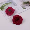 Flor Artificial Cabeza de Flor Rosa Diamante Vintage Decoración para el Hogar Sala de Estar Flor de Seda Mesa de Café Decoración de Mesa Arreglo
