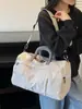 Bolsa de Almacenamiento de Viaje de Gran Capacidad Nueva 2025 Bolsa de Viaje Simple Ligera Impermeable Portátil Bolsa de Hombro