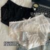 Entrega de una pieza Nueva ropa interior de encaje para mujer, sexy, fina, transparente, transpirable, de verano, estilo puro, calzoncillos de realce de cadera