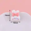 Animales Pequeños Brillantes Lindos Pegamento de Crema DIY Hecho a Mano para Funda de Teléfono Taza de Agua Accesorios para el Cabello Pasador Accesorios de Resina para Vehículos Eléctricos