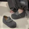 Zapatos de noche para mujer que aumentan la altura, nueva colección de otoño, estilo coreano retro, con lunares, puntera cuadrada, zapatos bajos tipo ballet Mary Jane