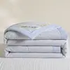 Novo Edredom Fino de Verão Jacquard Algodão Bolha Edredom de Verão Feito de Algodão de Xinjiang, Adequado para Dormitórios de Estudantes, Lavável à Máquina, Núcleo de Edredom com Ar Condicionado Atacado