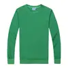 Sudadera con capucha de terry de color liso, cuello redondo, para primavera y otoño, reunión de clase, uniforme de clase DIY, sudadera publicitaria, impresión de logotipo personalizado
