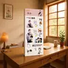 Lindas y Hermosas Pegatinas Washi para Estudiantes, Pegatinas para Agenda 98*191mm, Pegatinas de Papelería, 6 Hojas por Libro