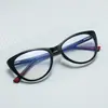 Nuevas Gafas Retro Personalizadas Ojo de Gato que Cambian de Color, Versátiles, Modernas, Sencillas, Gafas Anti Luz Azul, Adecuadas para Hombres y Mujeres con Miopía