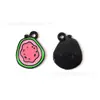 Accesorios de Joyería con Goteo de Aceite Serie Frutas Colgante de Aleación de Pitahaya DIY Cadena para Teléfono Móvil Llavero Colgante Hecho a Mano