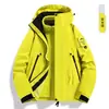 Chaqueta cortavientos e impermeable de dos piezas desmontable 3 en 1 para padres e hijos, adecuada para viajes y montañismo, personalizable