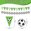 Nuevos Suministros para Fiesta Temática de la Copa Mundial de Fútbol Decoraciones de Cumpleaños Banderines Banderas Guirnalda Set de Fiesta