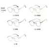 90163 Monturas de Gafas de Moda Ultraligeras Simples Estilo Ins para Mujer con Acabado de Alta Gama, Luz Azul Anti-Azul, Adecuadas para Hombres, Se Pueden Adaptar con Lentes Graduados