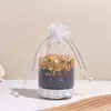 Bolsa Aromaterapia Compuesta, Bolsita de Cristal Mineral Nano, Bolsita para Coche, Bolsa de Gasa, Bolsa de Carbón, Bolsa de Carbón Activado Desodorante para Coche