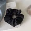 Faixa de Cabelo Cor Sólida Simples e de Alta Qualidade Estilo Coreano, Acessório de Cabelo Corda de Cabelo Faixa de Cabelo Bola para Rabo de Cavalo Baixo Feminina e Versátil