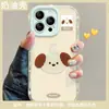 Boneca Porco Chapéu Alto Adequada para Capa de Celular Apple 16 Pro Max 13 Dopamina 15 Desenho Animado Fofo 14 Capa Protetora
