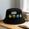 Sombreros de Pescador de Dibujos Animados de Primavera y Otoño para Niños y Niñas, Sombreros Lindos Transpirables con Protección Solar, Moda Estilo Coreano