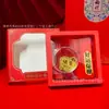 Pegatina para Teléfono de Oro Puro 99.9% Boda Gran Auspiciosidad Atrae Riqueza y Suerte Colección Felicitaciones por Hacerse Rico Generación de Tráfico Souvenir Venta al por Mayor