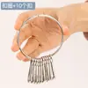 Anillo de llave de almacenamiento para propietarios, anillo de disco, artefacto de alquiler, cadena de marcado, gestión de clasificación de alquiler, disco