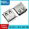 Conector USB hembra de 180 grados para rizado de 13.0 directo de fábrica pata recta/pata curva