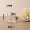 Fornecimento de fábrica tampa de alumínio marrom jar vela copo castiçal porta-velas aromaterapia recipiente marrom caneca marrom frasco de vidro simples