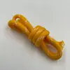 Cordão de Corda Trançada de Poliéster de 5 mm, Corda Trançada Colorida Feita à Mão, Cordão de Fechamento Paracord, Cordão para Chapéu